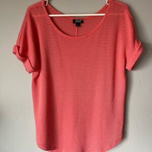 a.n.a Coral Knit Women's Top